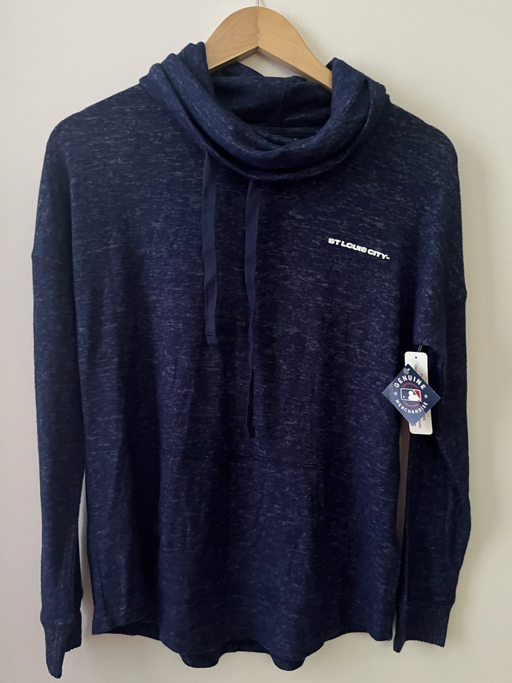 St. Louis City SLC cowl sweater